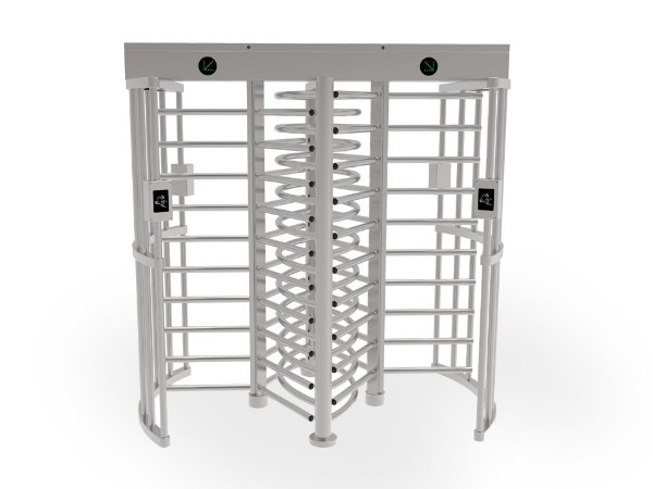 雙門十字全高閘旋轉門